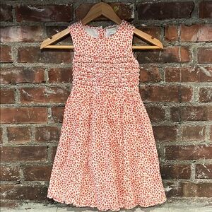Charming Pink Floral Kids Dress
